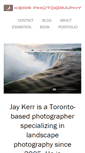 Mobile Screenshot of jaykerrphotography.com
